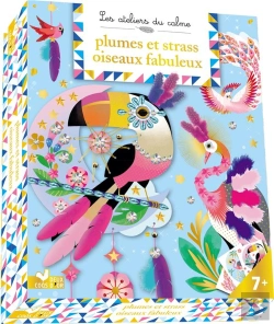 Bertrand.pt - Plumes Et Strass Oiseaux Fabuleux - Coffret Avec Accessoires