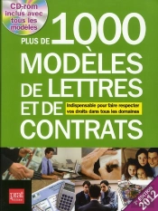 Plus De 1000 Modeles De Lettres Et De Contrats 2012