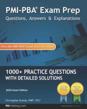 Pmi-Pba Exam Prep Questions, Answers, And Explanations