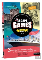 Pochette Escape Game Anglais