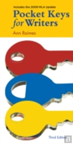 Bertrand.pt - Pocket Keys For Writers, Mla Updated Edition