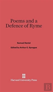 Poems And A Defence Of Ryme