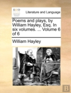 Bertrand.pt - Poems And Plays, By William Hayley, Esq.