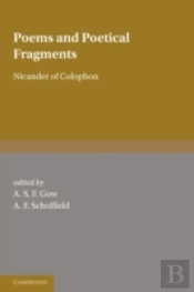 Poems And Poetical Fragments
