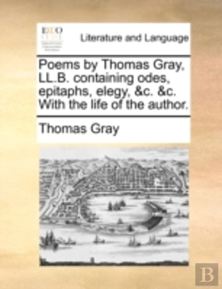 Bertrand.pt - Poems By Thomas Gray, Ll.B. Containing O