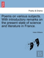 Poems On Various Subjects. With Introduc