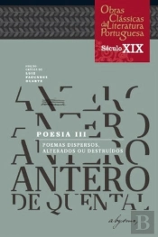 Poesia Completa III - Antero de Quental