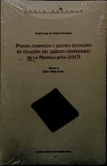 Poesía Completa Y Teatro Escogido