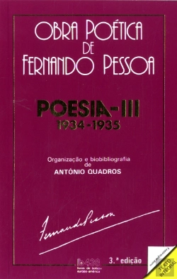 Bertrand.pt - Poesia I I I - 1934-1935 - Obra Poética de Fernando Pessoa