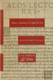 Poesía Y Edición En El Siglo De Oro