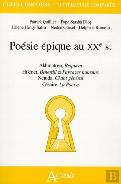 Bertrand.pt - Poésie Épique Au Xx Siècle