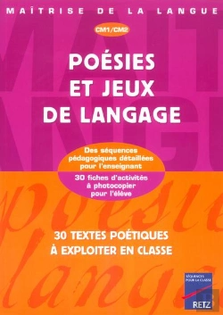 Bertrand.pt - Poésies Et Jeux De Langage Cm1 Cm2