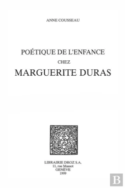 Bertrand.pt - Poétique De L'Enfance Chez Marguerite Duras