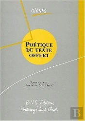Poetique Du Texte