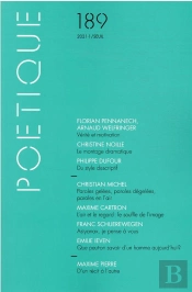 Poetique - Numero 189