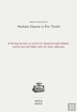 Bertrand.pt - Poétiques De La Liste Et Imaginaire Sériel Dans Les Lettres (Xxe Et Xxie Siècles)