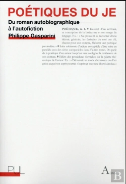 Bertrand.pt - Poetiques Du Je - Du Roman Autobiographique A L'Autofiction