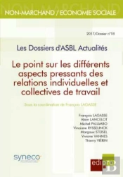Point Sur Differents Aspects Pressants Des Relations Indiv. Et Collect. Travail