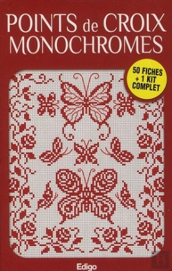 Bertrand.pt - Points De Croix Monochromes - Coffret
