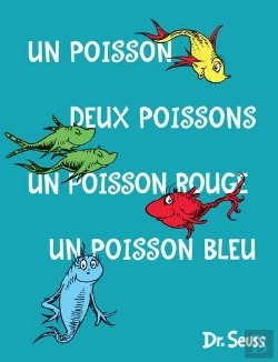 Bertrand.pt - Poisson Un Poisson Deux Poisson Rouge Poisson Bleu