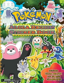 Bertrand.pt - Pokemon Alola Region Sticker Book