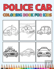Police Car Coloring Book For Kids