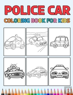 Bertrand.pt - Police Car Coloring Book For Kids