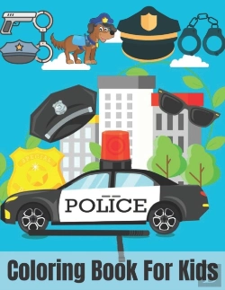Bertrand.pt - Police Coloring Book For Kids