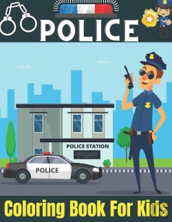 Bertrand.pt - Police Coloring Book For Kids