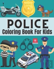 Police Coloring Book For Kids