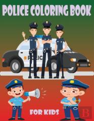Police Coloring Book For Kids