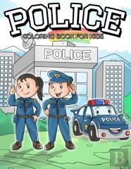 Police Coloring Book For Kids