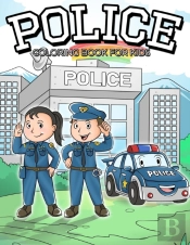 Police Coloring Book For Kids
