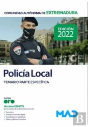 Policia Local Extremadura Temario Parte Especifica