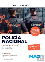 Policia Nacional Escala Basica Temario Volumen 1