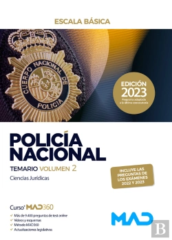 Bertrand.pt - Policia Nacional Escala Basica. Temario Volumen 2