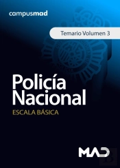 Policia Nacional Escala Basica Temario Volumen 3