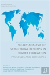 Policy Analysis Of Structural Reforms In Higher Education