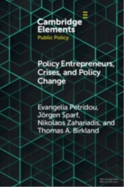 Policy Entrepreneurs, Crises, And Policy Change