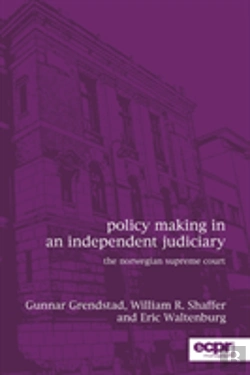 Bertrand.pt - Policy Making In An Independent Judiciary