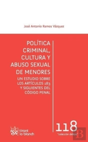 Política Criminal, Cultura Y Abuso Sexual De Menores
