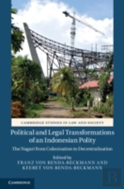 Political And Legal Transformations Of An Indonesian Polity
