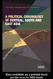 Political Chronology Of Central, South And East Asia