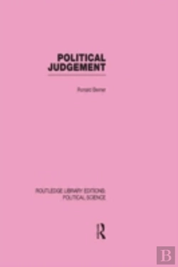 Bertrand.pt - Political Judgement (Routledge Library Editions: Political Science Volume 20)