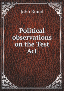 Bertrand.pt - Political Observations On The Test Act