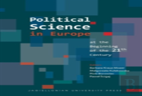 Political Science In Europe At The Beginning Of The 21st Century