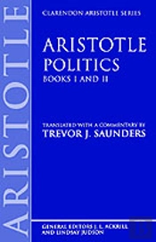 Politics: Books I And Ii