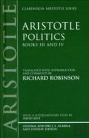 Politics: Books Iii And Iv