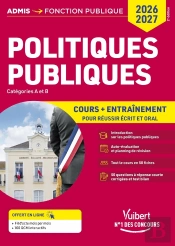 Politiques Publiques - Catégories A Et B : Concours 2026-2027