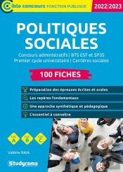 Politiques Sociales  100 Fiches - Edition 2022  Categories A, B, C